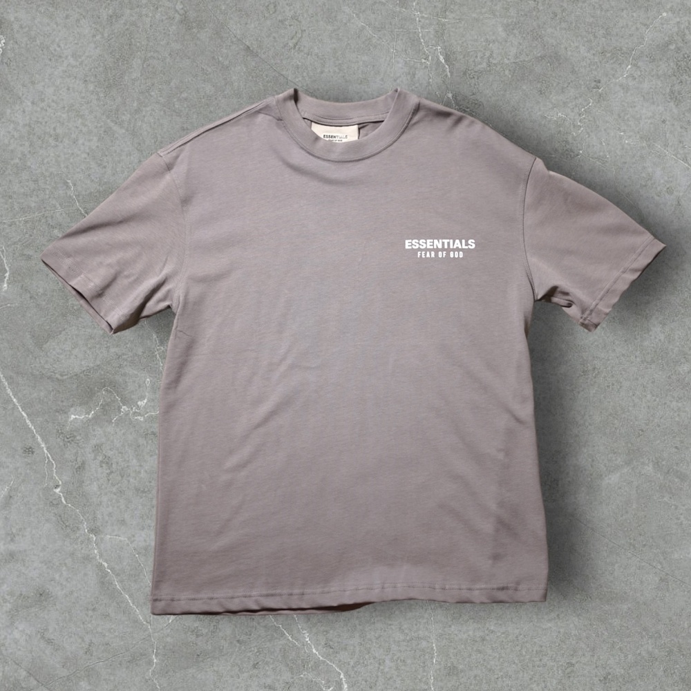 Essentials T Shirt Gray Size S
